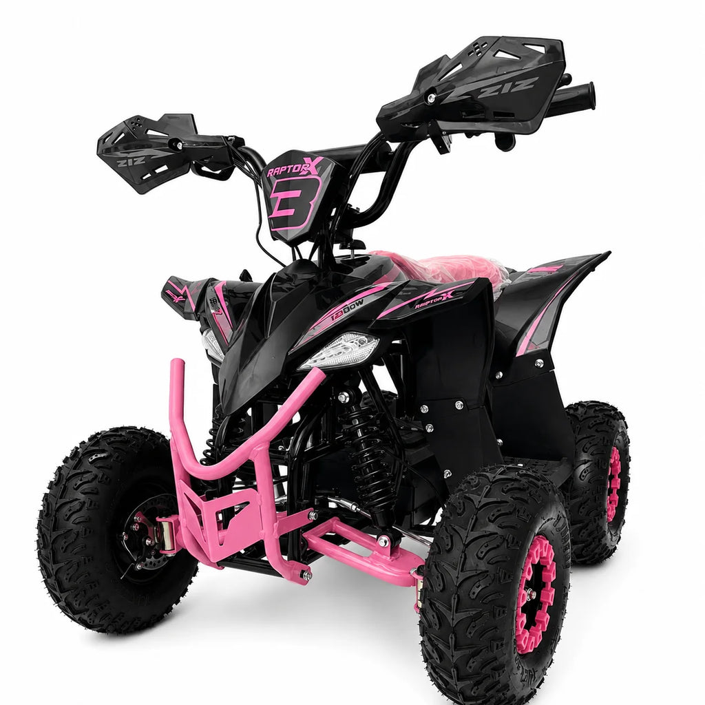 Mini quad electrico 1200w rosa