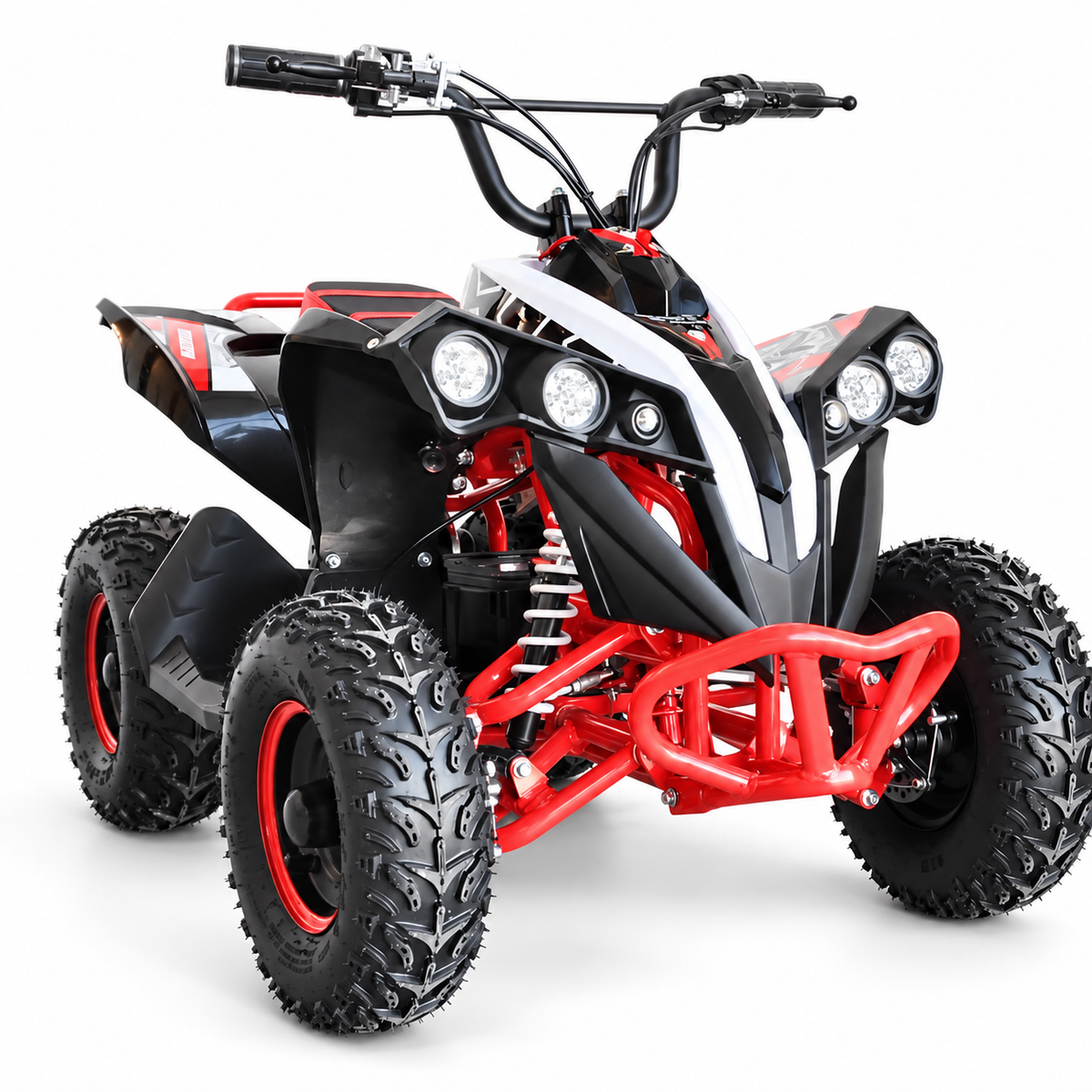 Mini quad electrico para niños rojo
