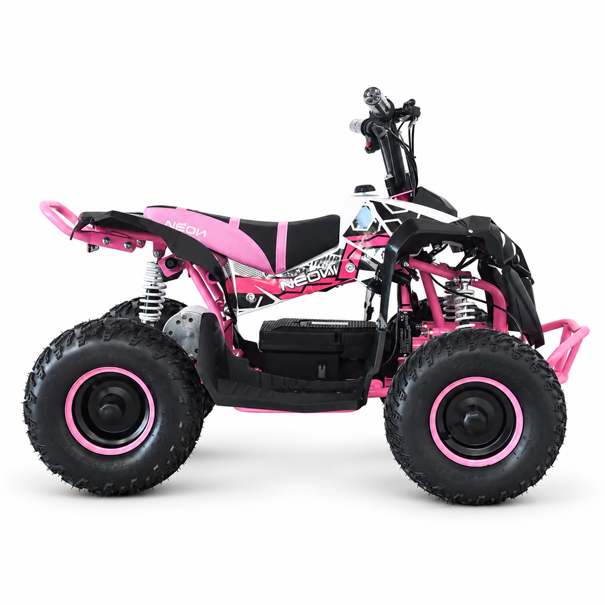 Mini quad electrico para niños rosa