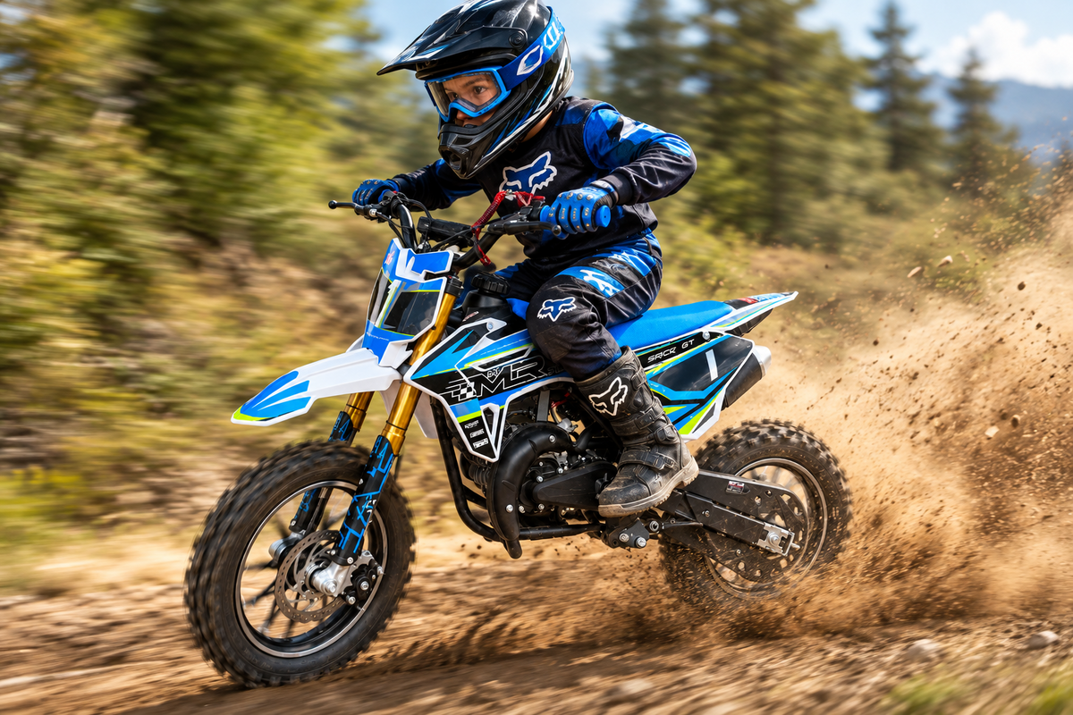 Minimoto-cross-tunder-azul 49cc