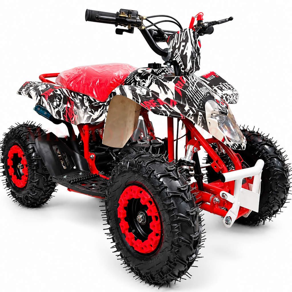 Miniquad-gasolinaRX-rojo-para-niños