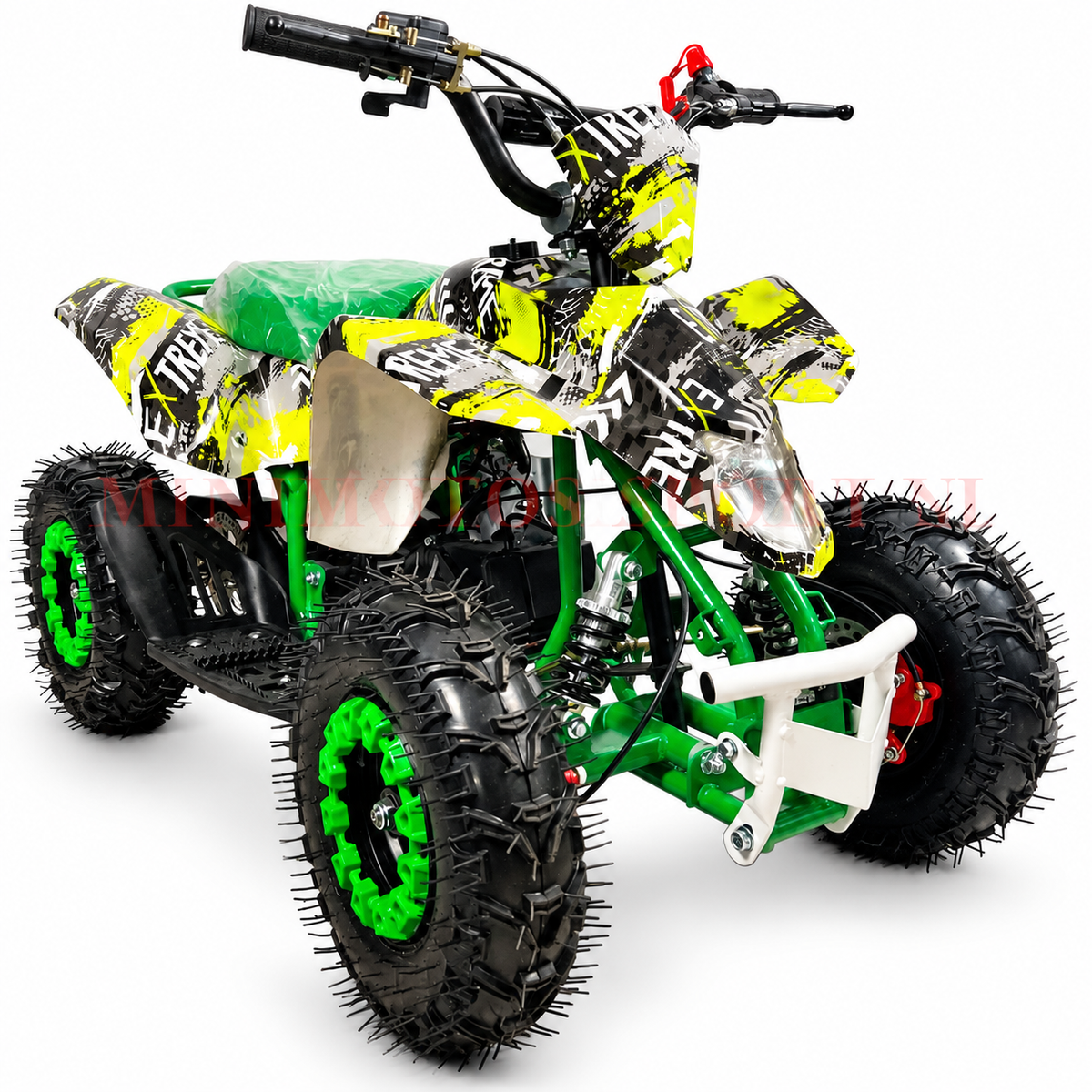 Miniquad-gasolinaRX-verde-para-niños