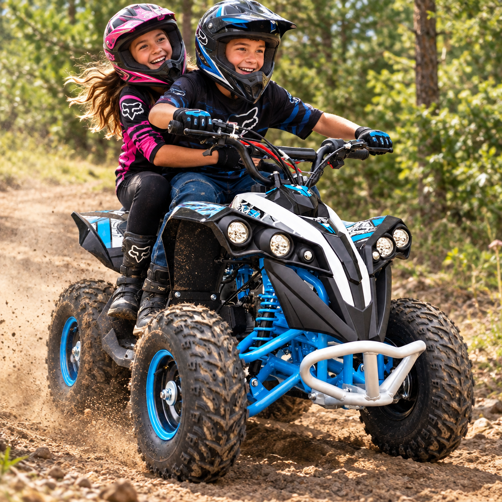 Mini Quad Infantil Arranque Eléctrico Goliat 49cc