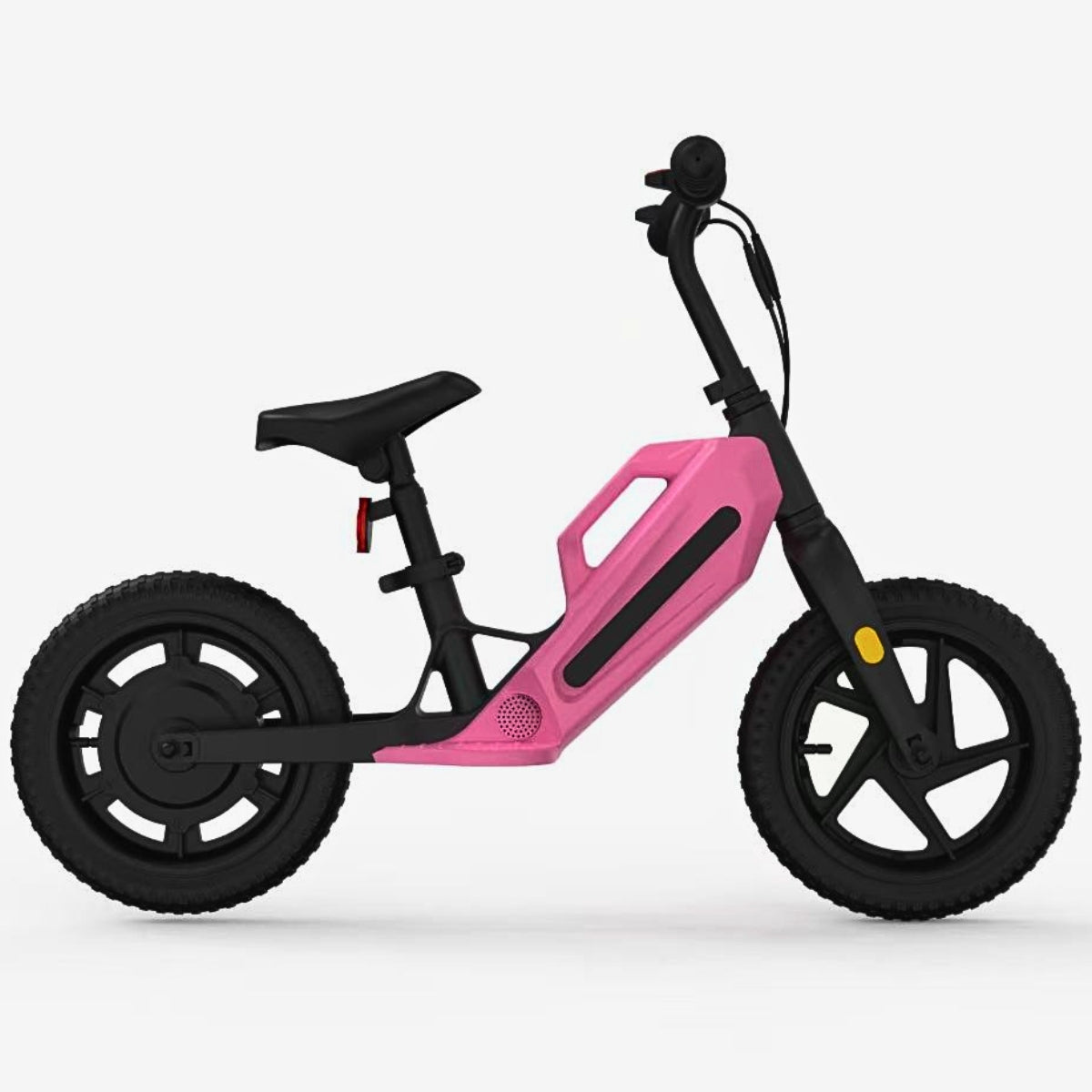 Bici Eléctrica 12" Infantil 180W 24V 5Ah M.Racing - ROSA